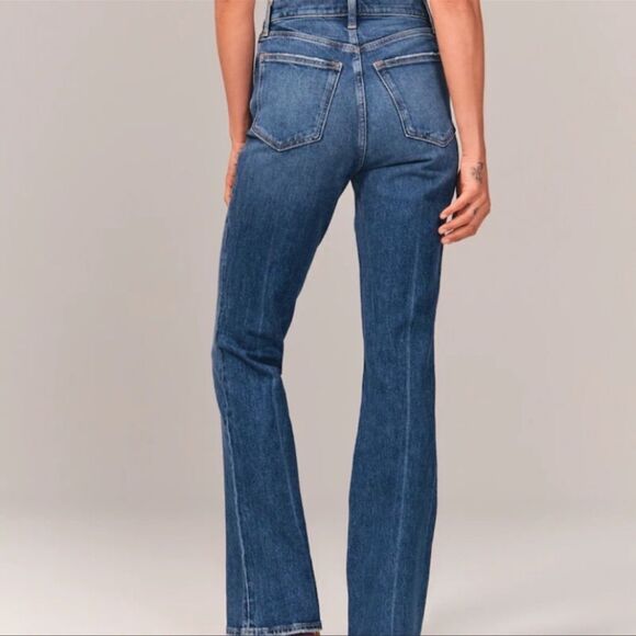 Abercrombie and Fitch The 70s Vintage Flare Jeans NWT - Picture 3 of 8
